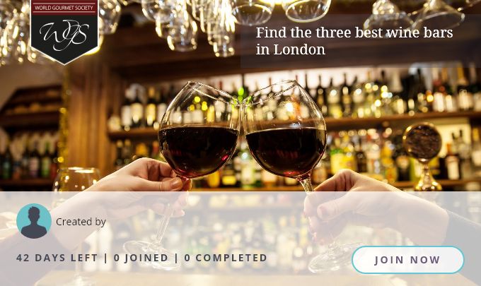 Find The Three Best Wine Bars In London World Gourmet Society